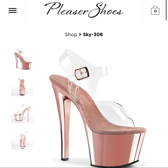 Pleaser | Shoes | Pleaser Sky38 Clear 